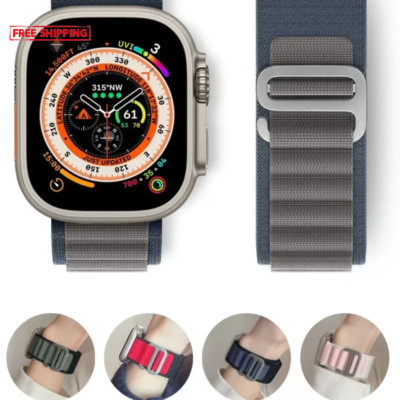 Alpine Loop Strap/Band for Apple Watch Ultra 46 40 45 41 38 42 49Mm Bracelet 10 