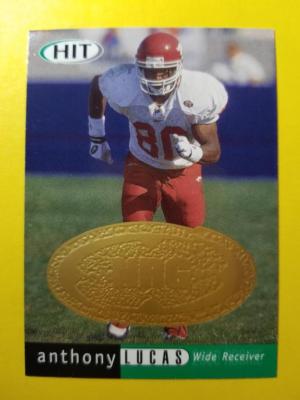 ANTHONY LUCAS (SP) RC ROOKIE NRG VARIATION #8 ARKANSAS RAZORBACKS 2000 ...