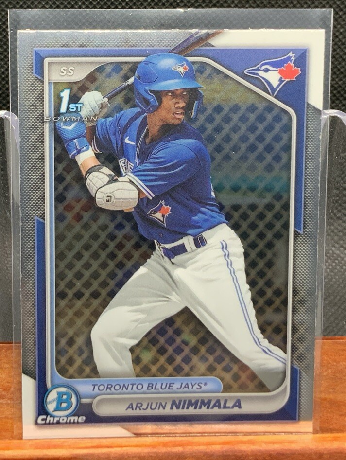 2024 Bowman Chrome Arjun Nimmala 1st Bowman #BCP-142