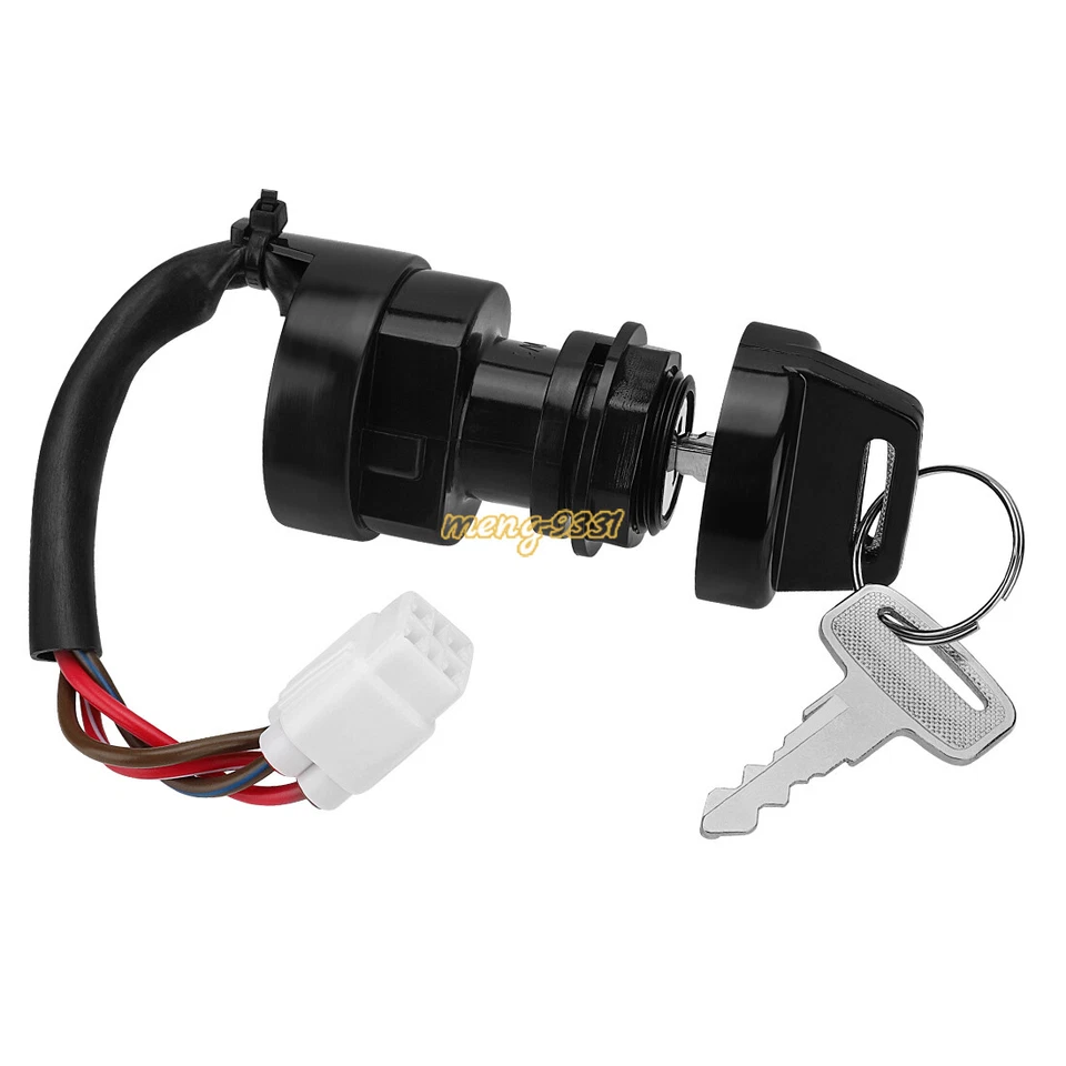 Interruptor de llave de encendido para Yamaha Grizzly/Kodiak 400 450 Wolverine 450 YFZ450 03-14 Foto 2 de 4