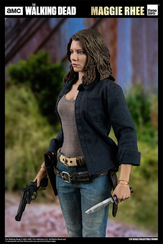 THE WALKING DEAD~MAGGIE RHEE~LAUREN COHAN~SIXTH SCALE FIGURE~THREEZERO~MIB - Picture 5 of 12