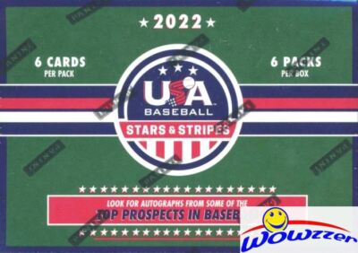 2022 Panini USA Baseball Stars & Stripes Blaster Box // Sealed Box Of