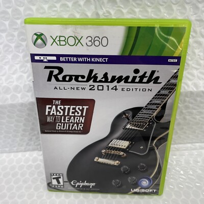 Rocksmith 2014 Edition (Xox 360) Complete Disc Tested!