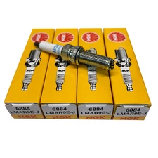 2009-2025 Yamaha YZF R1 Spark Plugs NGK LMAR9E-J MT10 FZ10 4 Pack Set of Four