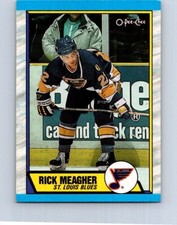 VINTAGE HOCKEY CARD O-PEE-CHEE 1989 ST.LOUIS BLUES RICK MEAGHER  NO146 