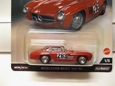 HOTWHEELS CAR CULTURE-JAY LENO GARAGE MERCEDES-BENZ 300 SL NEW!