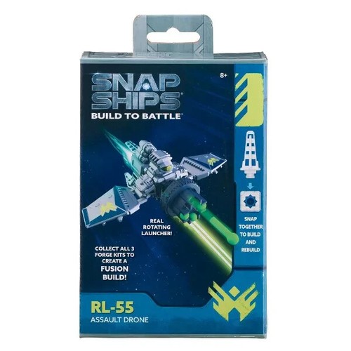 8 NEW $160 Snap Ships Build to Battle BP-48 RL-55 (2) DA63 (2) K-Crawler K-Swarm - Picture 4 of 5
