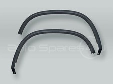 Rear Fender Wheel Opening Molding Arch Pair Fits 2009-2017 Vw Tiguan