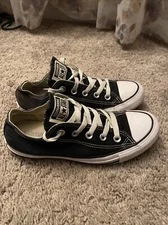 Converse All Star Chuck Taylor Men's Size 4 ;Women 6 BlackWhite Low Top Sneakers