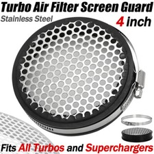 4 Inch Turbo Air Screen Guard Filter Stainless Steel For T3 T4 T5 Turbocharger