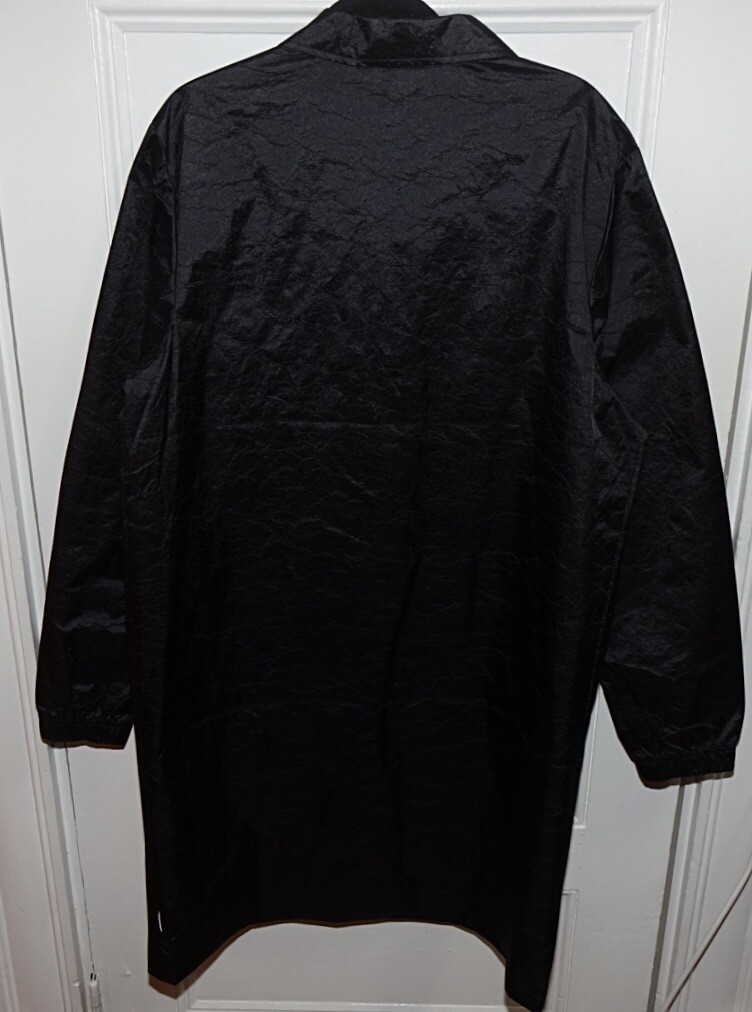 Nike Sportswear Essential Long Coach Jacket Men’s Large Black image 5
