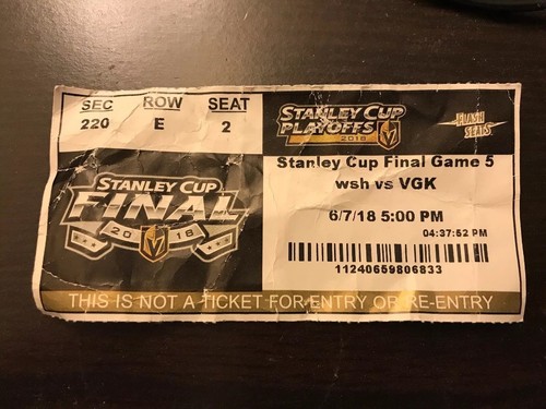 Washington Capitals Vegas Knights Game 