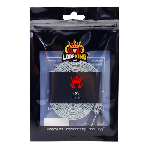 Loop King Shoe Laces- Premium Cement-Textured Sneaker Laces - Picture 13 of 38