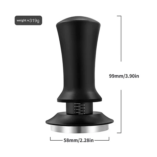 51mm/53mm/58mm Calibrated Pressure Coffee Tamper Espresso Spring Loaded Tamper - Picture 10 of 21