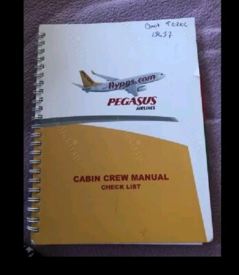 Turkish Pegasus Airline Cabin Crew Manuel Check List