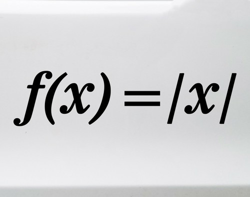 Stay Positive Math Equation Vinyl Decal | Avoid Negativity | Die Cut Sticker - Picture 2 of 5
