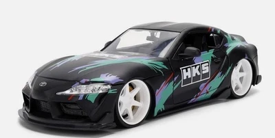 JADA TOYS, TOYOTA GR Supra HKS 2020 Schwarz JDM TUNERS, 1/24, JAD37023 - Bild 1 von 4