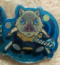 Demon Slayer Kimetsu no Yaiba Inosuke Hashibira Pita Defome Sticker Seal New