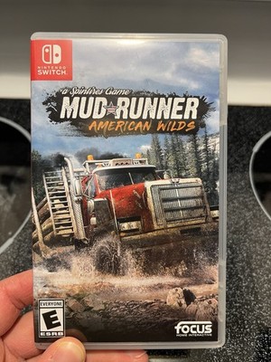 MUD RUNNER, AMERICAN WILDS (NINTENDO SWITCH, 2018) - Complete - CIB