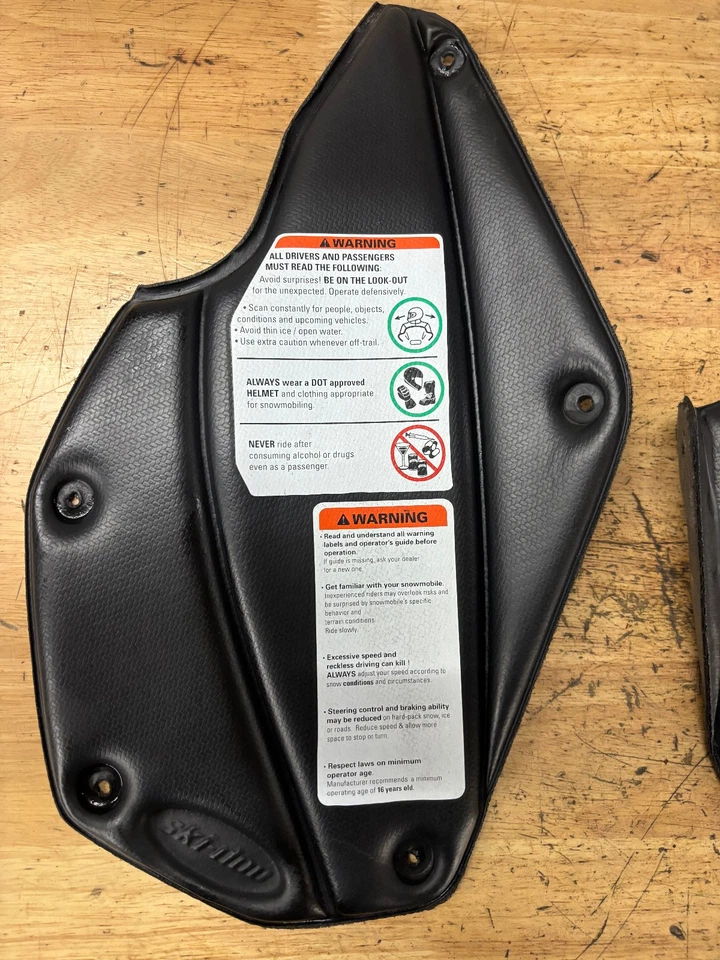 Rodilleras SKI-DOO 2003-08 REV OEM MXZ Renegade GSX XRS GTX 500ss Summit 550F 800 Foto 4 de 4