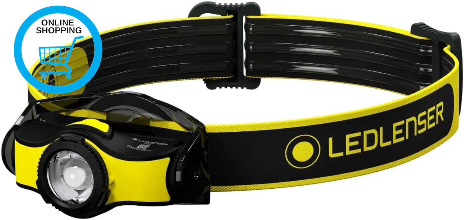 Ih5R - Rechargeable LED Head Torch, Super Bright 400 Lumens Headlamp, Water Resi