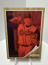 2011 Topps Heritage Minor League Edition - Allen Webster #199 Red Tint /620 (RC)