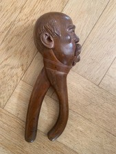 Nussknacker aus Holz in Form von Otto von Bismarck - 19.Jhd