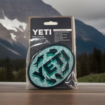Yeti Exclusive Ripples Patch Seafoam New, Limited Edition FREE SHIPPING!
