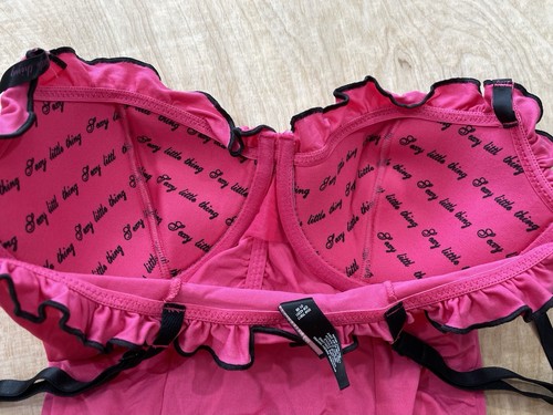 Victoria’s Secret Sexy Little Things Camicia Top Donna Taglia 34C Rosa - Foto 8 di 9