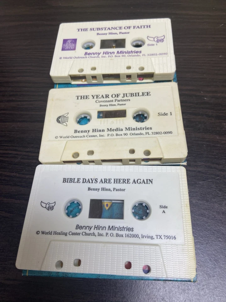 Partners in Ministry Benny Hinn Cassette Tapes Lot Of 3 Vintage Rare! Foto 3 de 4