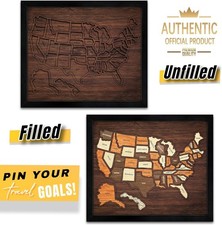 USA Travel Map, 13x11, Wooden USA Map Puzzle, Perfect For Couples and