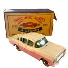 VINTAGE MATCHBOX LESNEY Vauxhall Cresta No. 22 Original Box EUC