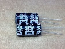 New 10PCS 10uf 400v 400v10uf 10  16mm 10X16mm 105  Radial Electrolytic...