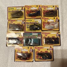 Strike King Pro-Model Jig Fishing Lures 10 Pack Assorted Colors