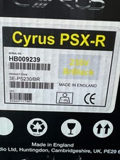 Cyrus PSX-R - Fully Regulated Intelligent Power Supply Unit - Brushed Black