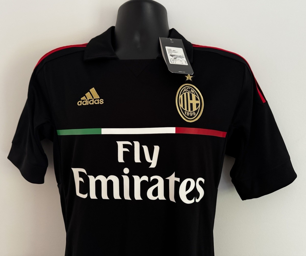BNWT AC Milan 2011/12 Third Jersey Shirt 11/12 2012 3rd Kit Pato 7