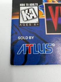 Atlus Jack Bros. Nintendo Virtual Boy 1995 Game with Manual Included