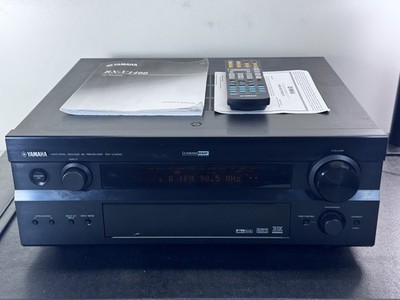 YAMAHA RX-V1400 A/V Stereo Receiver 7.1 Channel 770 Watt Natural Sound w/ Remote