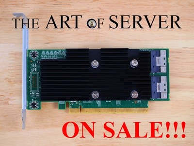 Dell 235NK PCIe PLX X16 switch for NVMe connectivity with SFF-8654 8i ports