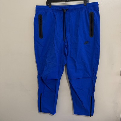 Nike Tech Woven Trousers Tapered Stretch Sport Pants Royal Blue XXL HM8241-480