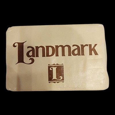Vintage Landmark Hotel Guest Soap   Ivory Bar