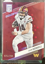 Panini 2023 Donruss Elite Sam Howell Washington Commanders Aspirations 025/299