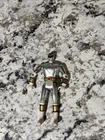 Vintage 1995 Bandai Mighty Morphin Power Rangers Silver Ranger Figure 5.5"