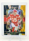 2025 Panini Select- Patrick Mahomes II #107 Black & Gold Shock Prizm