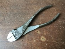 Vintage German CK  wire cutters for hard wire, 168mm long.