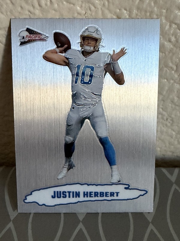 2022 Panini Zenith - 1992 Pacific Justin Herbert #PAC-3 Silver