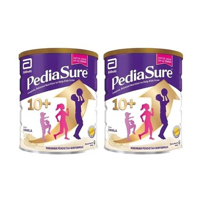 2x Abbott Pedia Sure 10+ Optiheight Increase Height 10-15 Yrs Old 850g Vanilla