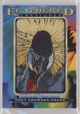 2021 Goodwin Champions Feathered Creatures Tier 3 Grey Crowned Crane Patch 8a7