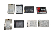 Lot of 8 SSD 120/128GB 2.5" SATA different brands check the description