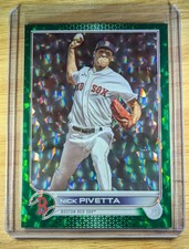 Topps 2022 Update Series Nick Pivetta #US32 Green Foil /499 Boston Red Sox